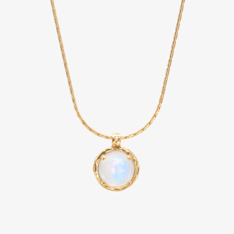 AURA LUNA Naszyjnik z kamieniem do wyboru