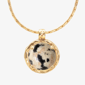 AURA JASPER Naszyjnik z kamieniem do wyboru