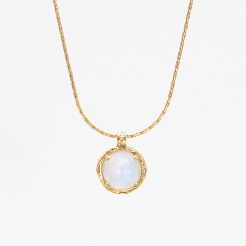 AURA LUNA Naszyjnik z kamieniem do wyboru