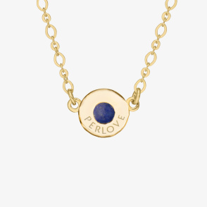 AURA LAPIS Choker z kamieniem do wyboru pozłacany