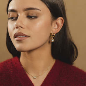 AURA JASPER Choker z kamieniem do wyboru pozłacany