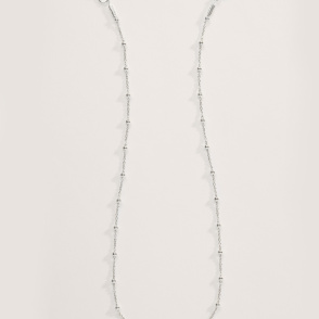 MY WAY Choker z kuleczkami srebrny