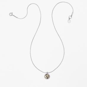 AURA JASPER Naszyjnik z kamieniem do wyboru srebrny