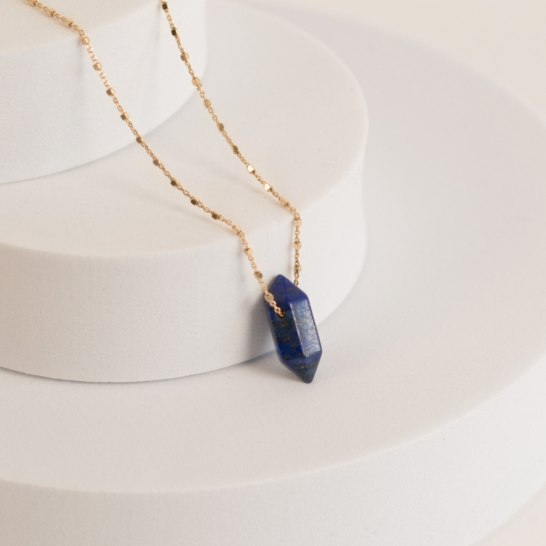 Naszyjnik z Lapis-lazuli