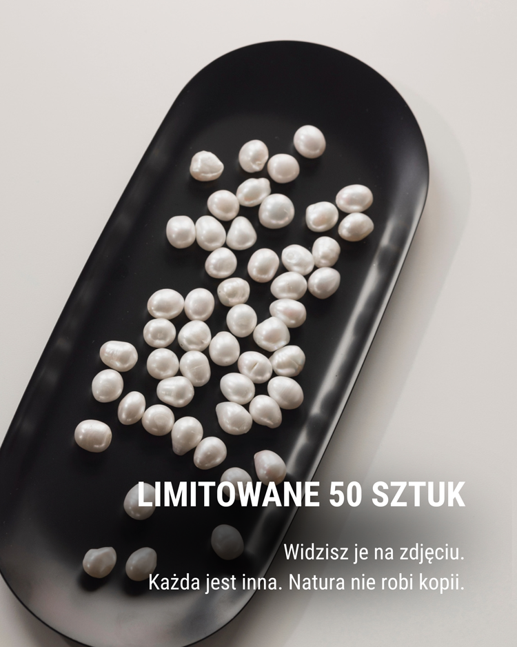 Limitowane unikalne perły na prezent - 50 sztuk
