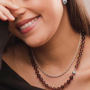 MUSE Kolczyki łezki srebrne