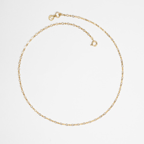 SILK CHAIN Łańcuszek typu choker pozłacany