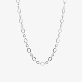 SILK CHAIN Łańcuszek typu choker srebrny