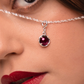 SILK CHAIN Łańcuszek typu choker srebrny