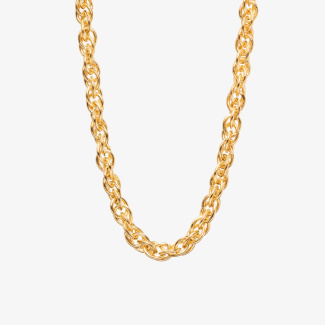 ICONIC Łańcuszek typu choker pozłacany