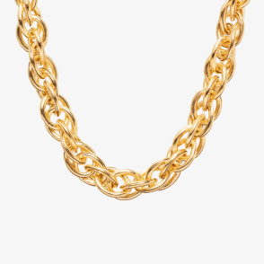 ICONIC Łańcuszek typu choker pozłacany