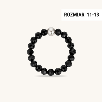 LITTLE DROP Pierścionek z kuleczką srebrną rozm. 11-13